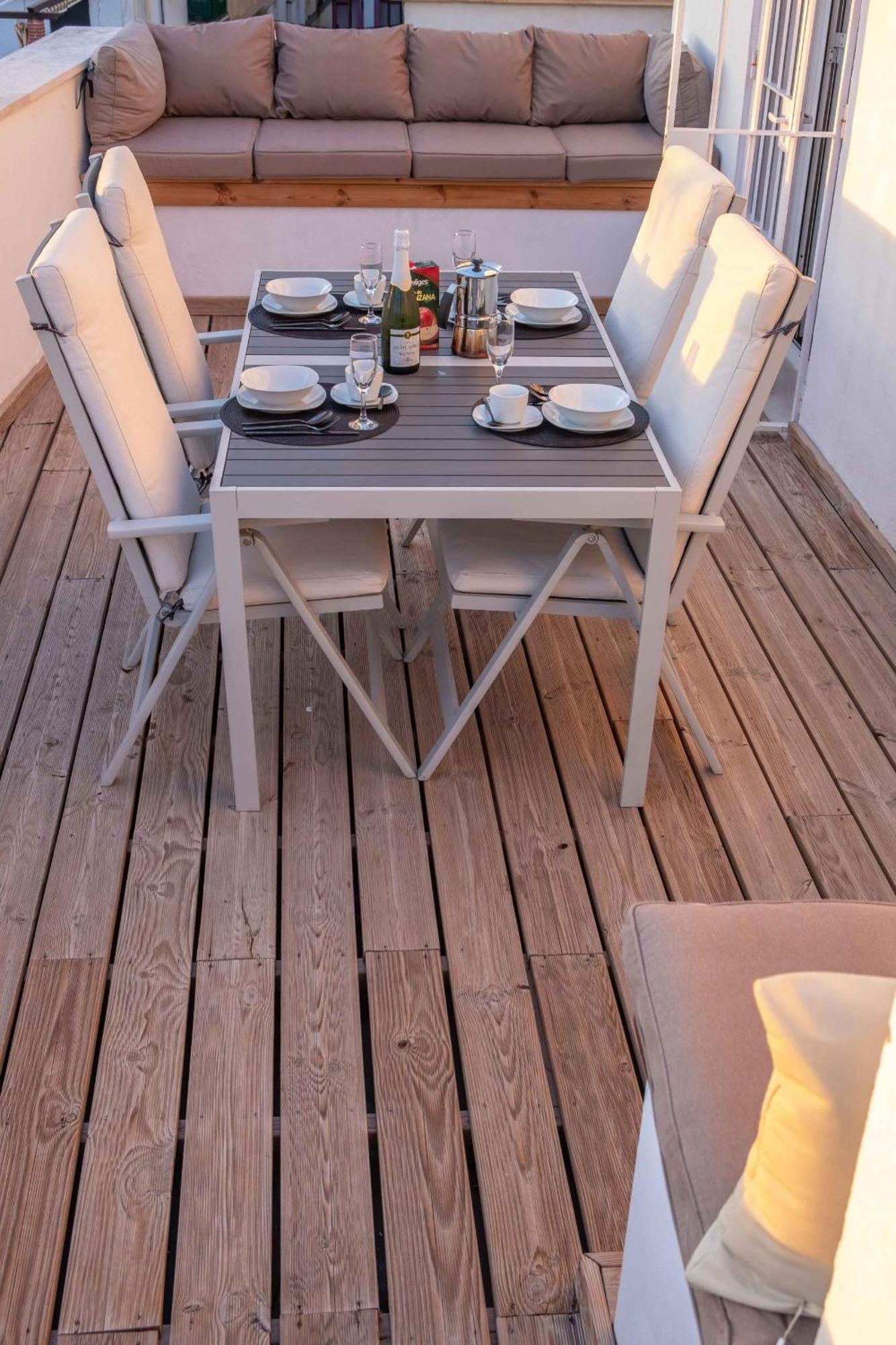 Ferienwohnung Penthouse With Jacuzzi, And Garaje Grupo Ac Gestion Cádiz Exterior foto